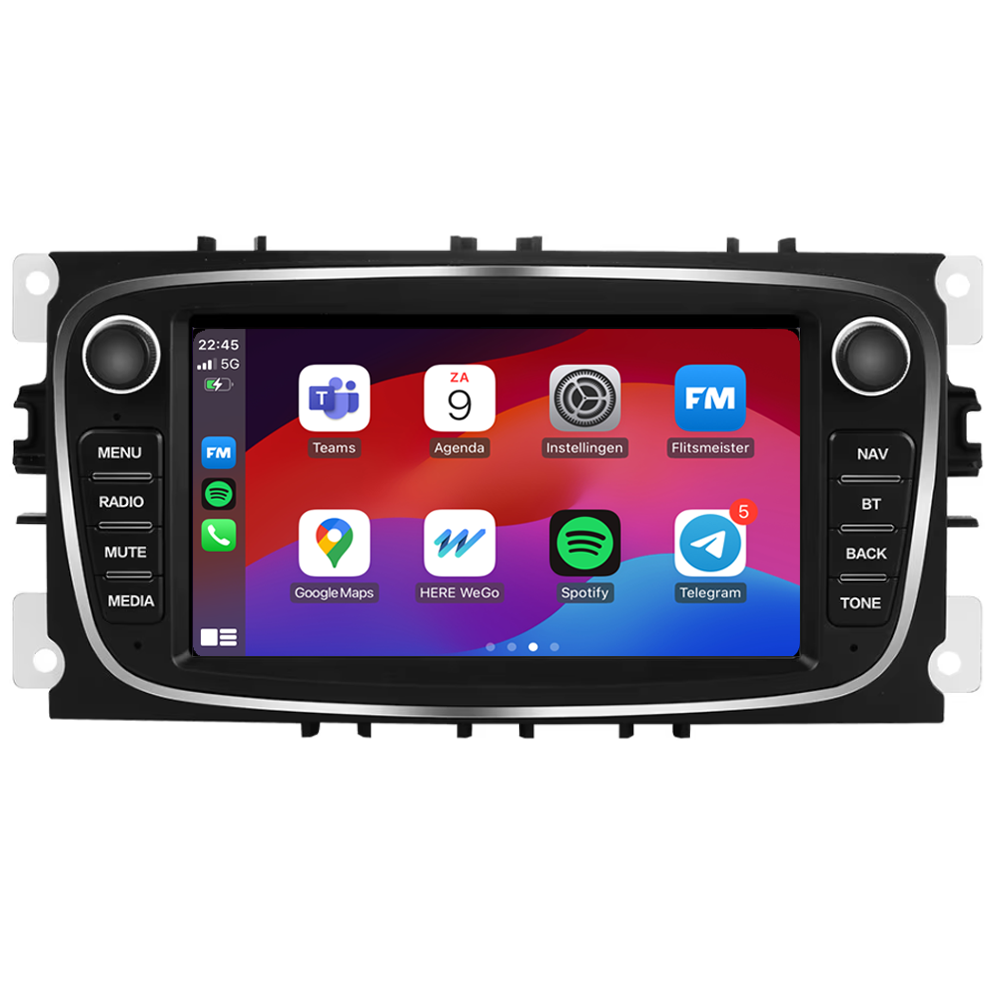 Ford S-Max und Ford C-Max | CarPlay und Android Auto | 2008–2011 | 32 GB