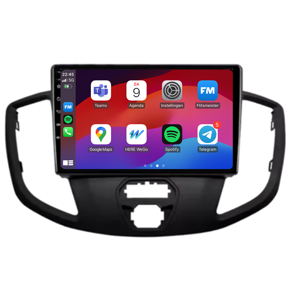 Ford Transit & | CarPlay & Android Auto | 2015–2020 | 32 GB