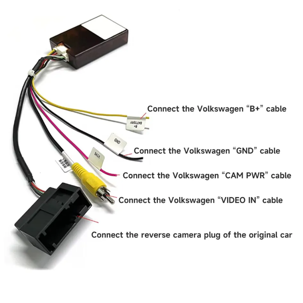 Achteruitrijcamera RGB Naar Av Cvbs Rca | Converter Adapter