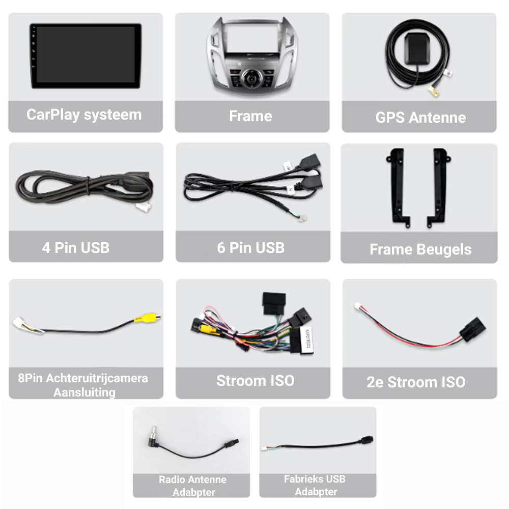 Ford Transit Custom & Tourneo | CarPlay & Android Auto | 2013–2018