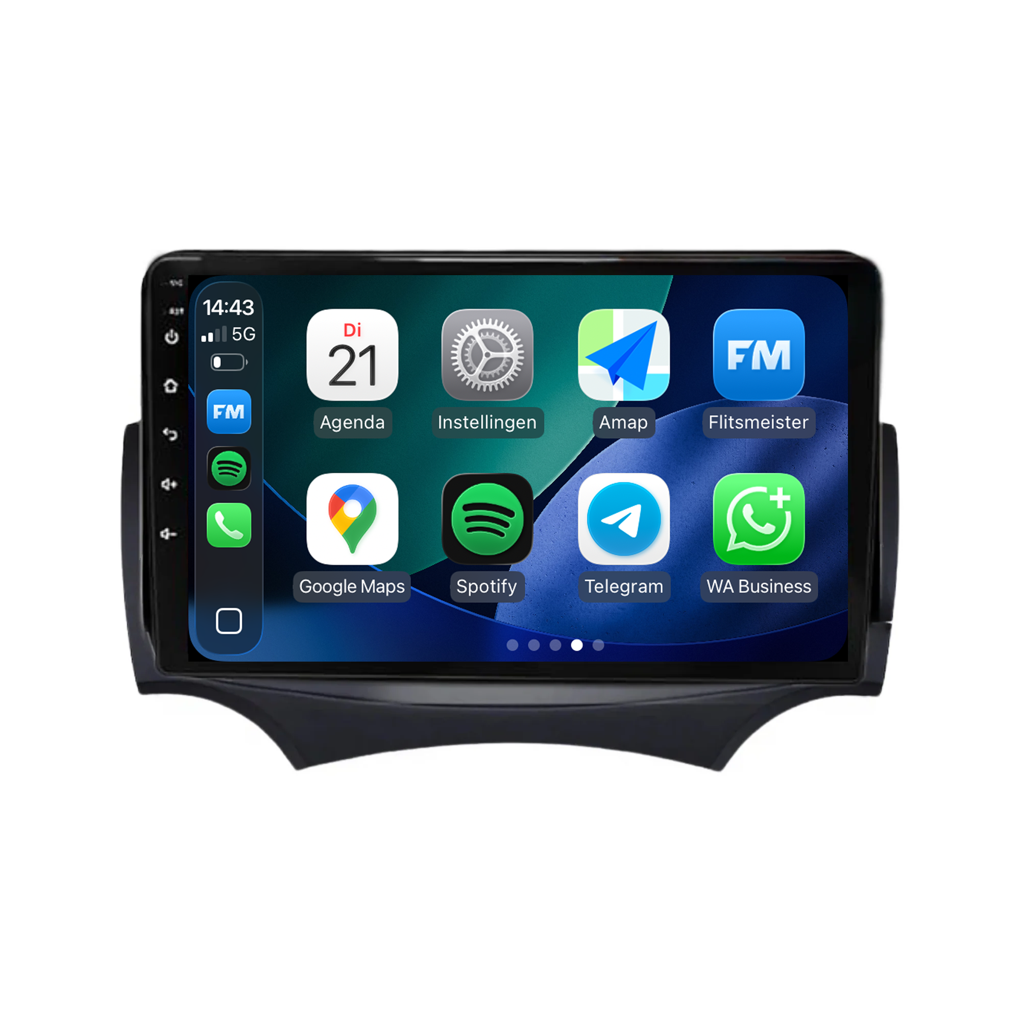 Ford Ka 2007 t/m 2016 | CarPlay & Android Auto | Plug & Play