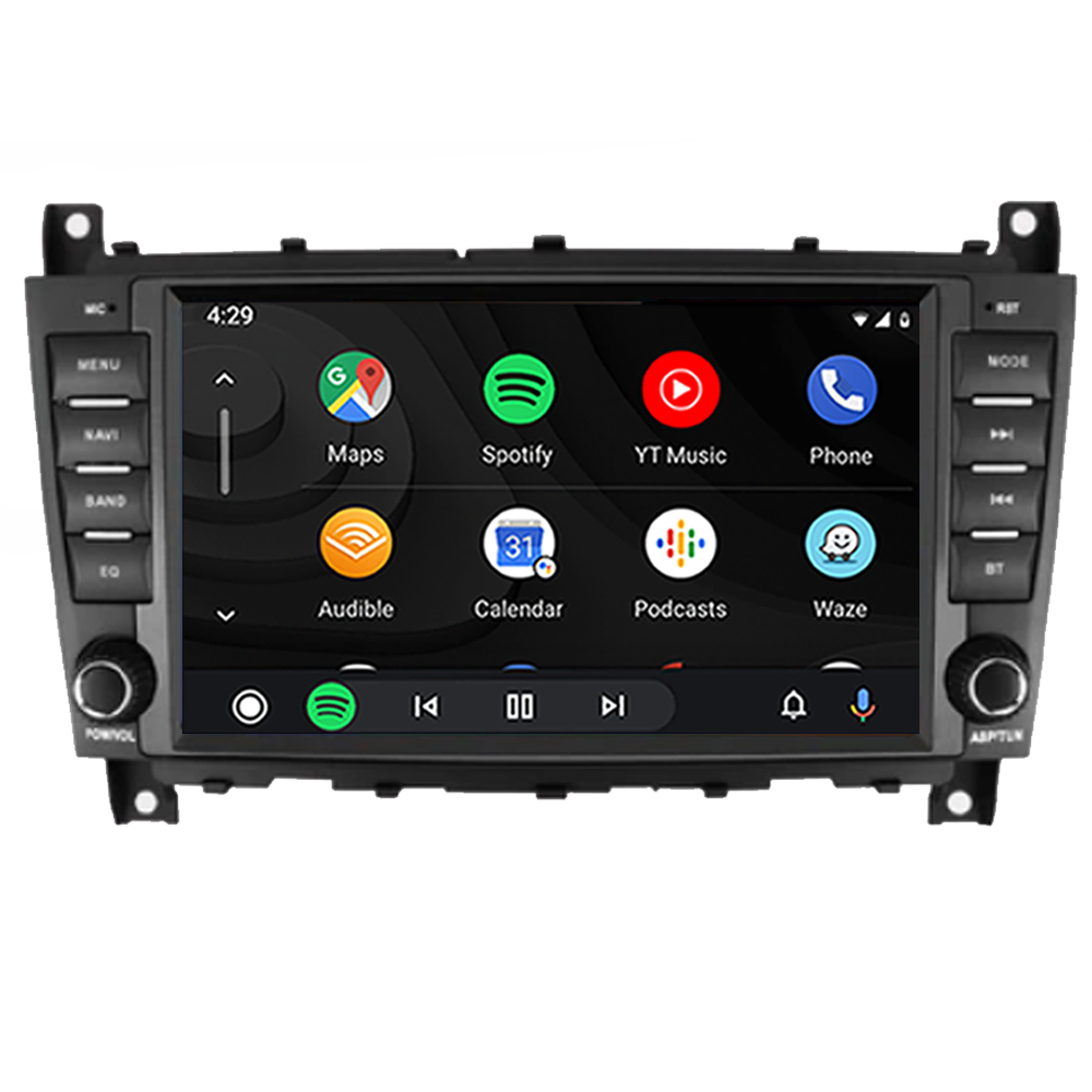 Mercedes c klasse  | CarPlay & Android Auto | 2005-2009