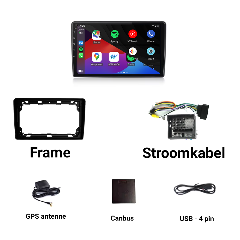 Citroen C2 &C3 | CarPlay & Android Auto | 2001 - 2010