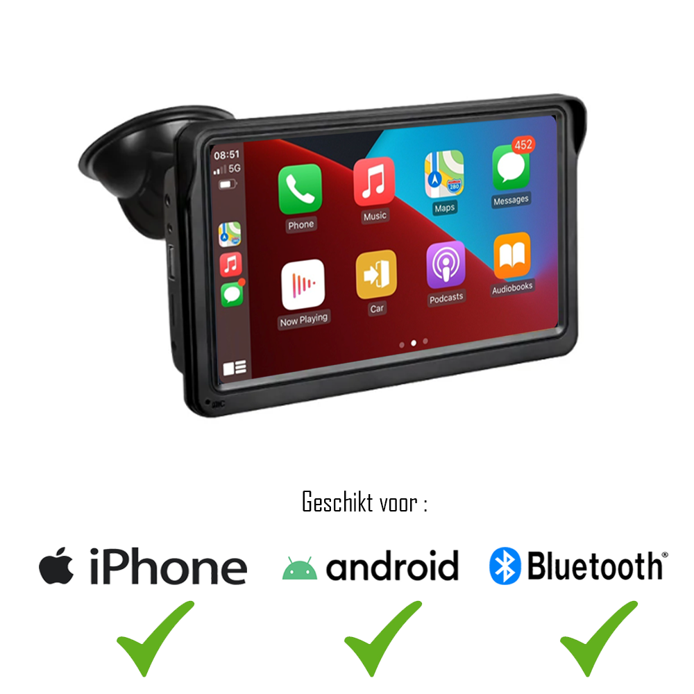 Carplay universel et voiture Android avec Dashcam intégré – Deautounie