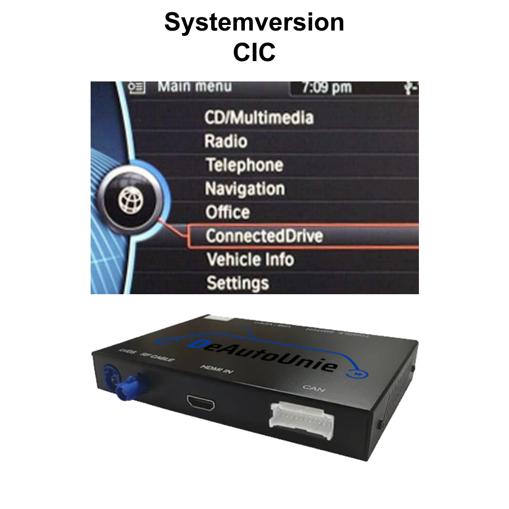 [de] Systemversion | CIC | BMW CarPlay Modul
