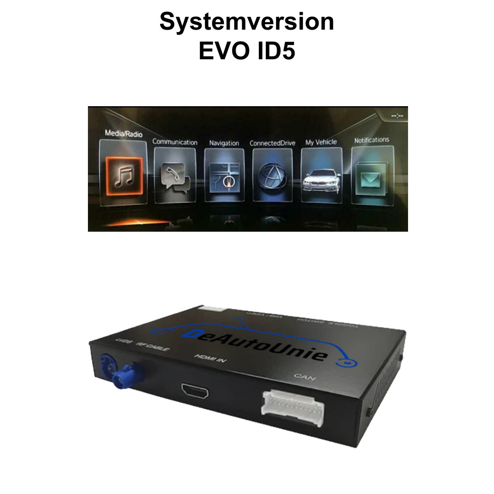 [de] Systemversion | EVO ID5 | BMW CarPlay Modul