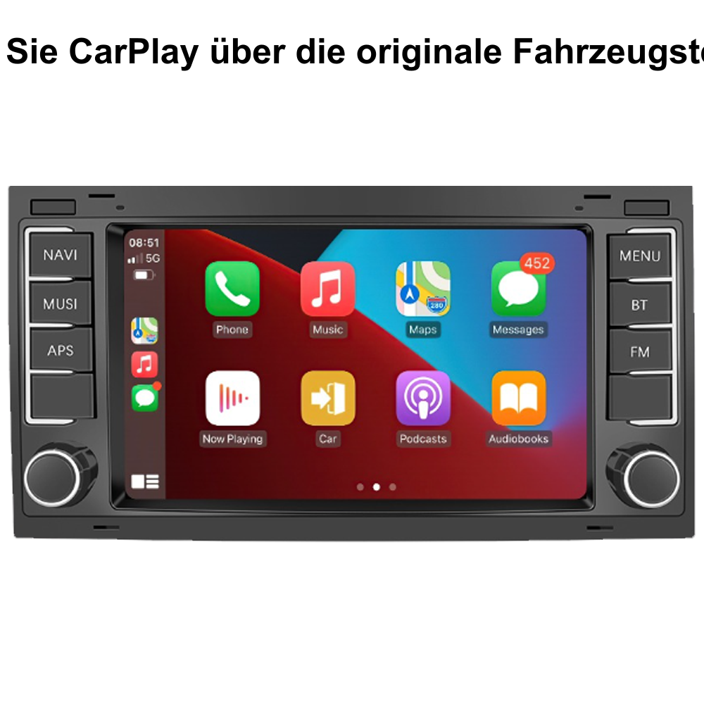 [de] Steuern Sie CarPlay über die originale Fahrzeugsteuerung